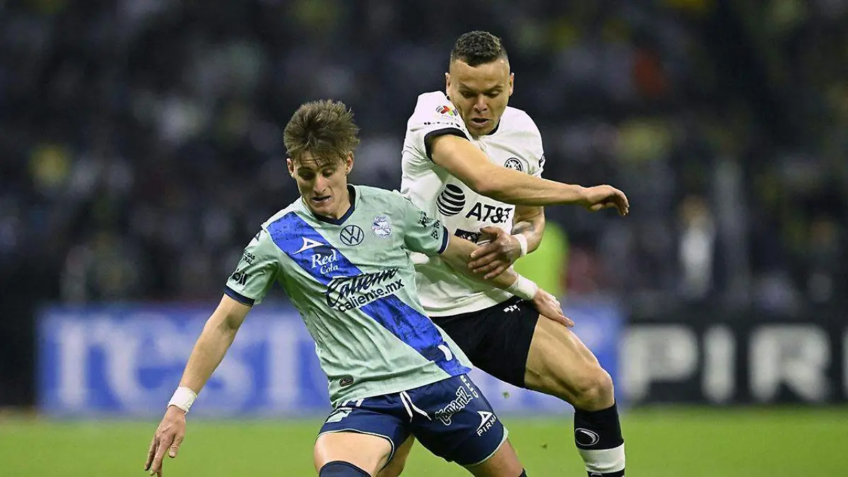 Facundo Waller, en su presentación con el Puebla FC